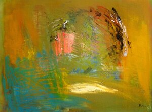 Колотвин Валерий Триптих. Новокузнецк, осень. Октябрь. 1994. 56 х 71,3. Картон, акрил.jpg