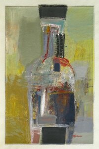 Колотвин Валерий Серия. Границы свойств. Границы свойств второго. 2001. 76,1 х 52,5. Бумага, акрил.jpg